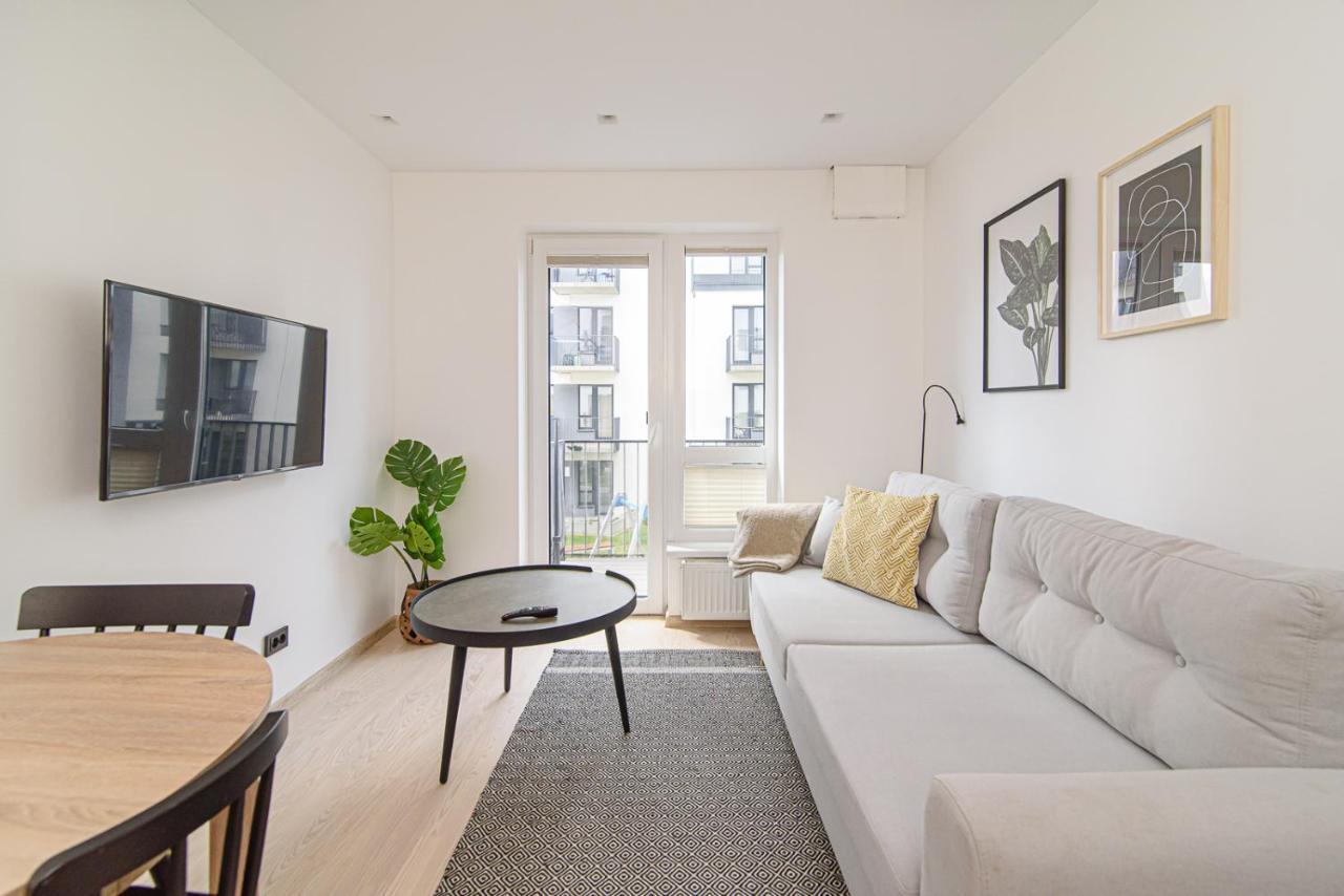 Modern Apartment Next To Ozas Park By Urban Rent VNO Dış mekan fotoğraf